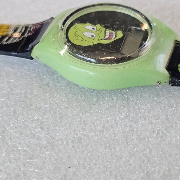 90s The Mask Movie Watch  Memorabilia Jim‎ Carey Kids Or Adult Needs Battery - Picture 5 of 11